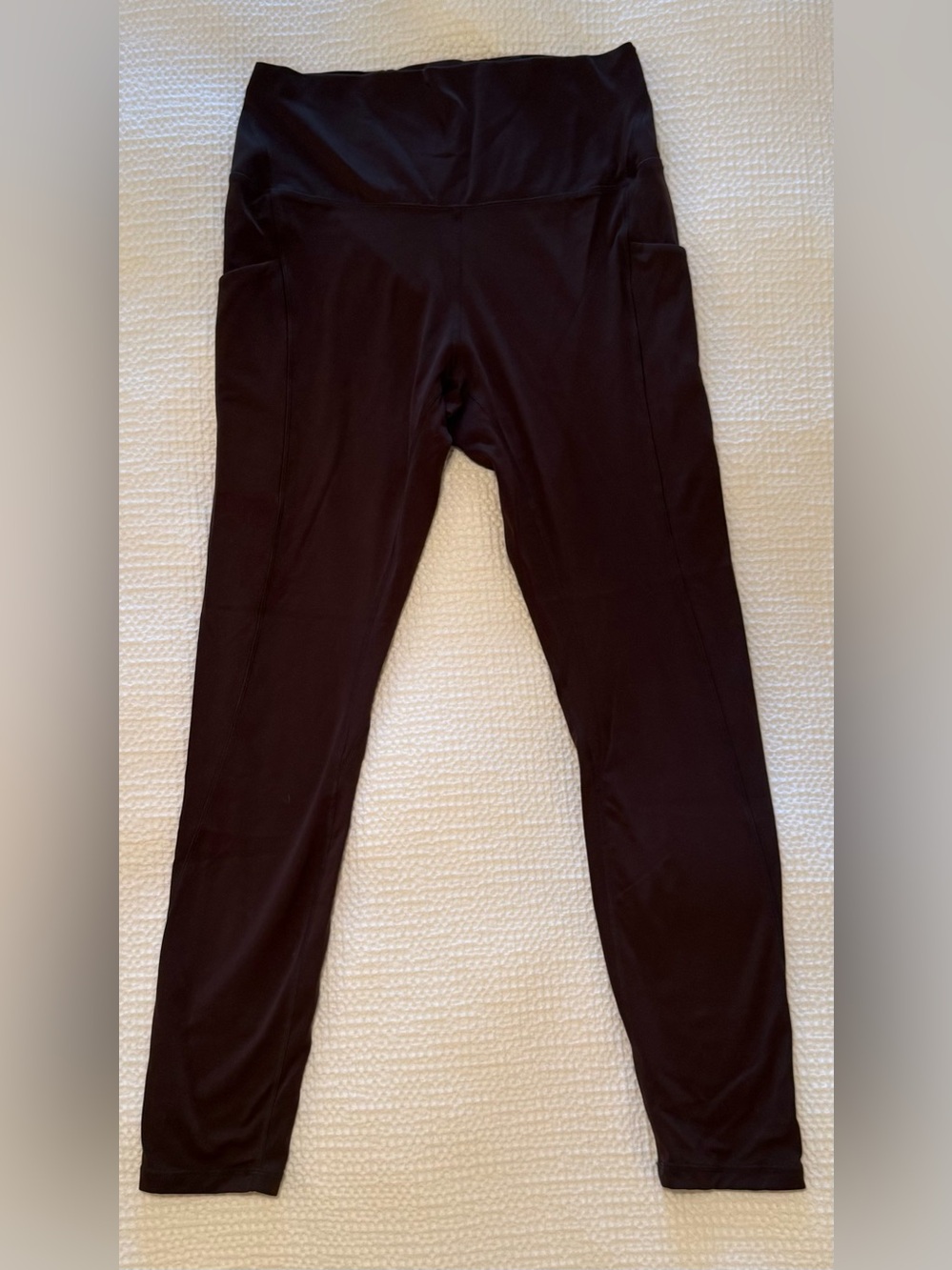 Quince | Ultra Form High Rise Pocket Leggings | Espresso | Size = L
